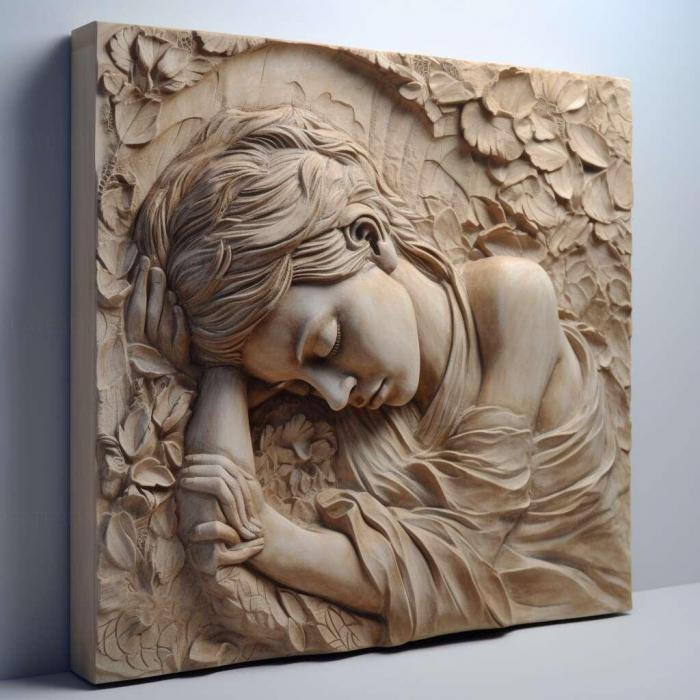 نموذج ثلاثي الأبعاد لآلة CNC 3D Art 